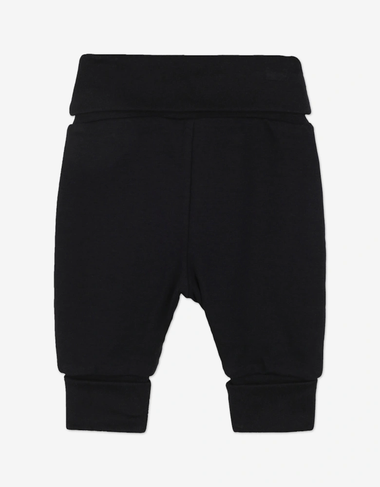 BOSS Baby Boys Reversible Sweater and Pants Set in Black