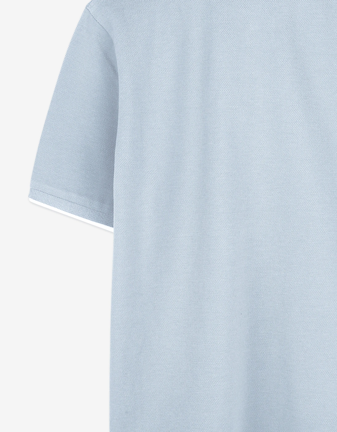 BOSS Boys Logo Print Polo Shirt in Blue