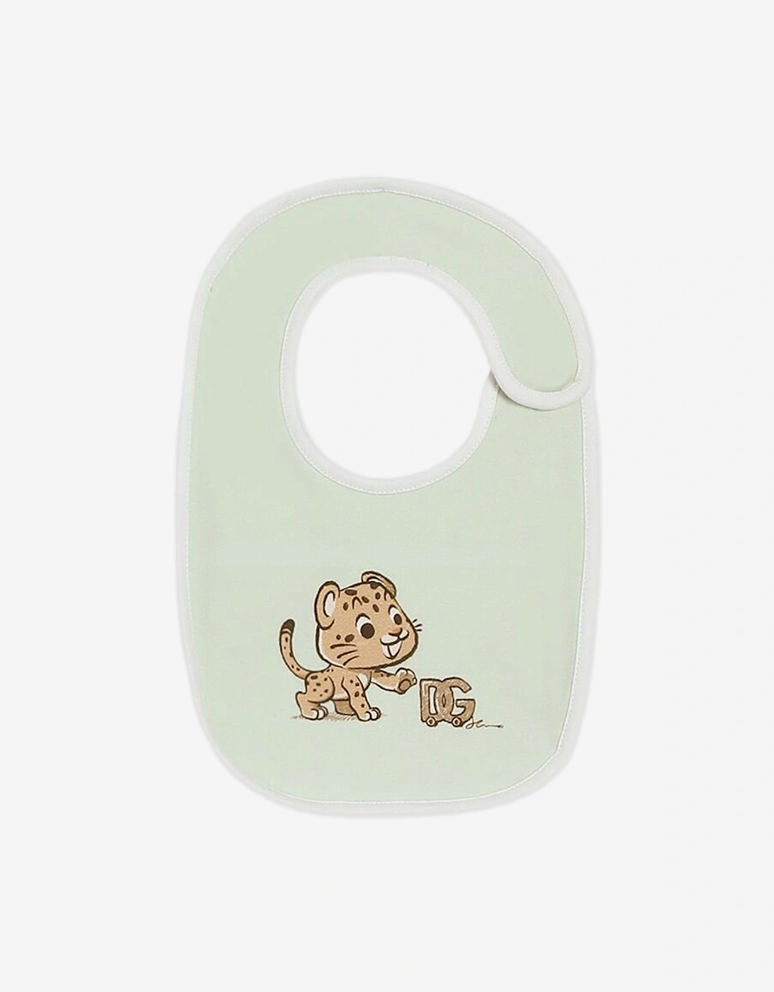 Baby Boys Leopard Babygrow Set in Green