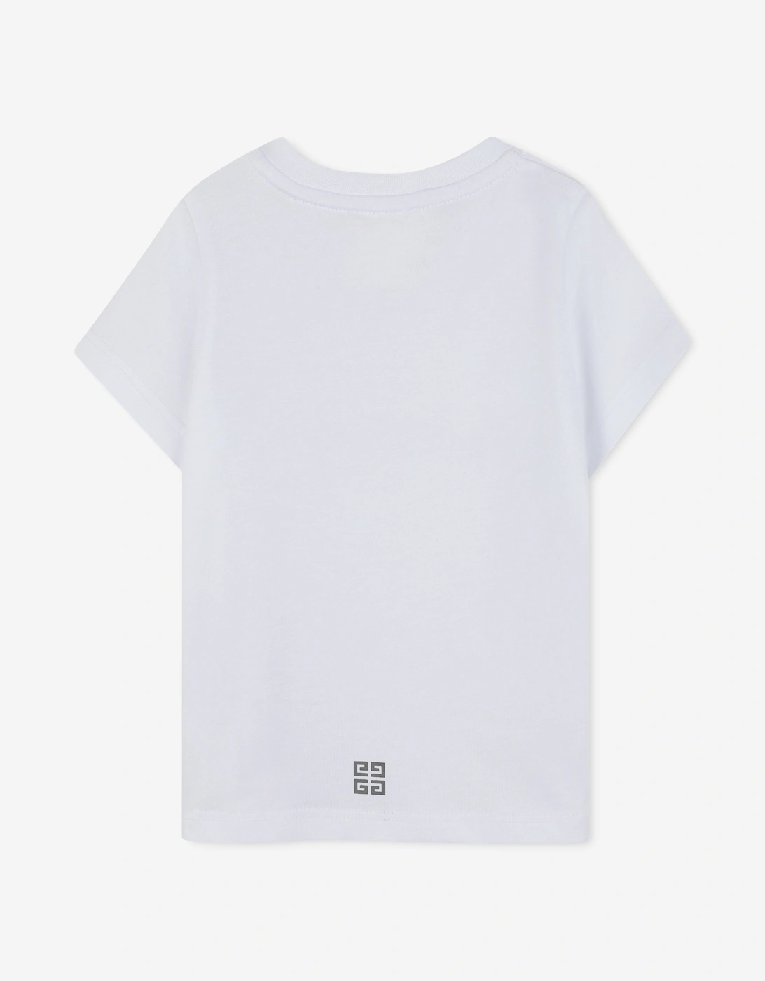 Baby Boys Logo Print T-Shirt in White