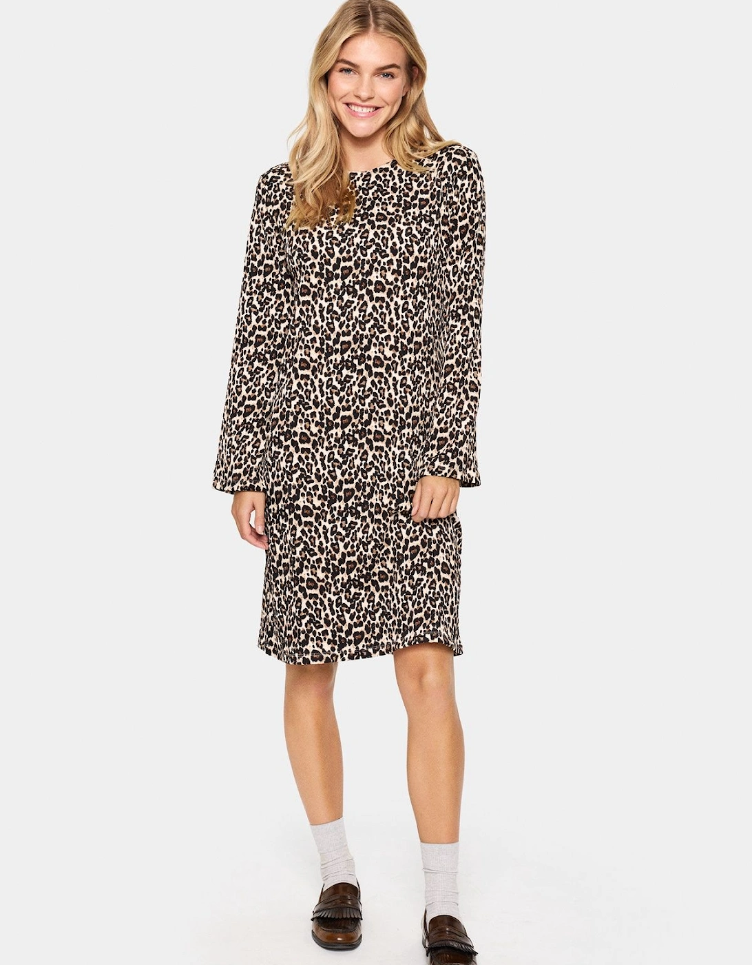 IlyssaSZ Long Sleeve Printed Dress, 2 of 1