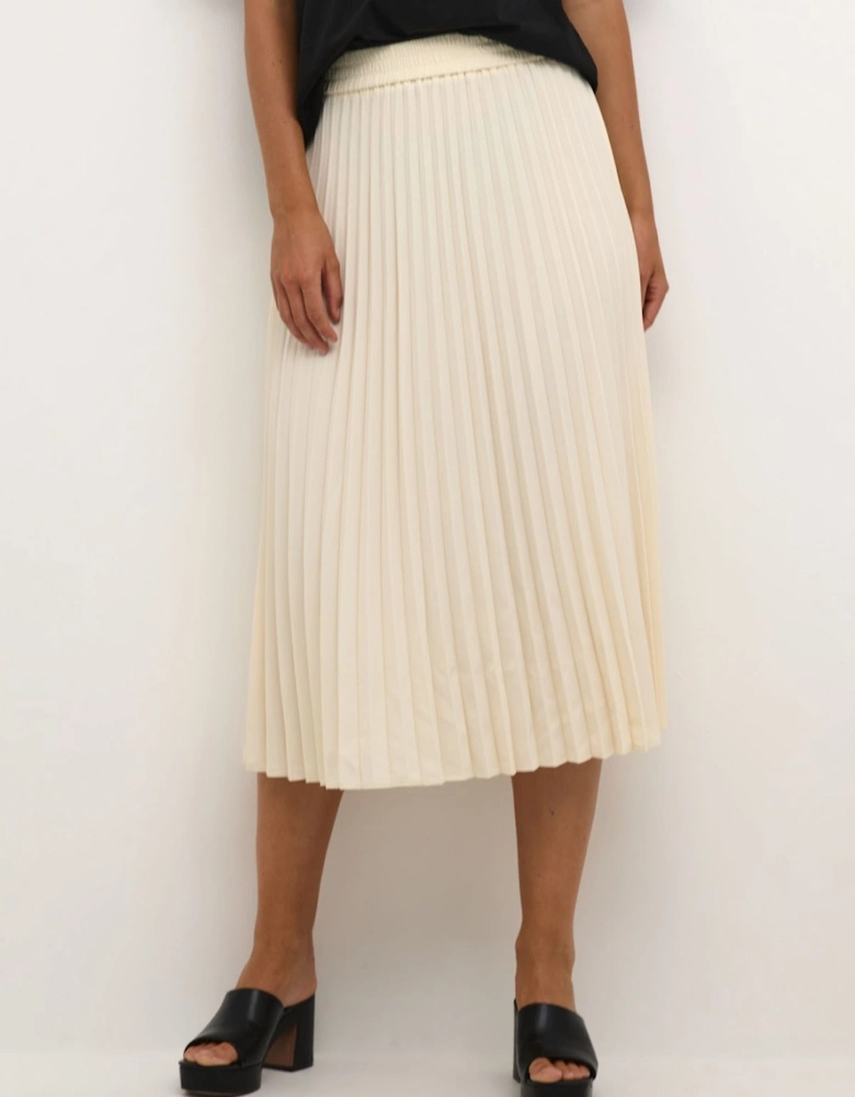 Leandra Pleats Midi Skirt