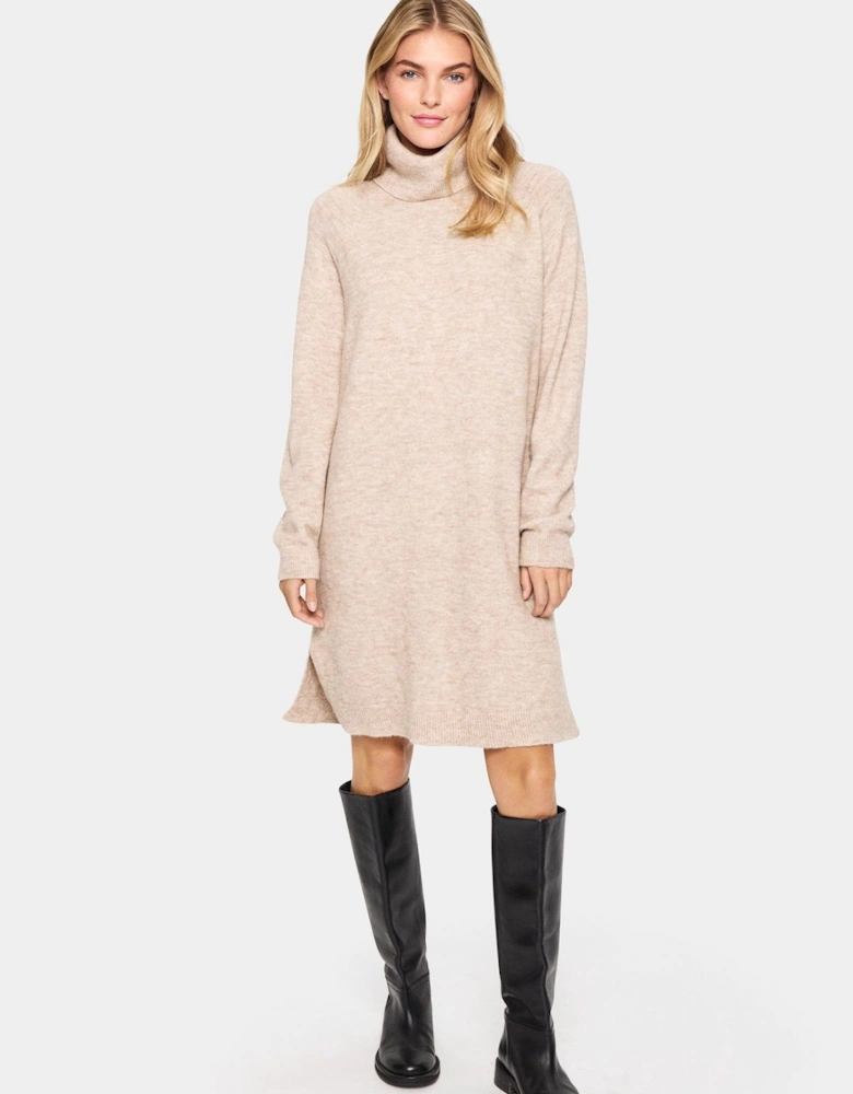 GarbieSZ Rollneck Long Sleeve Knit Dress
