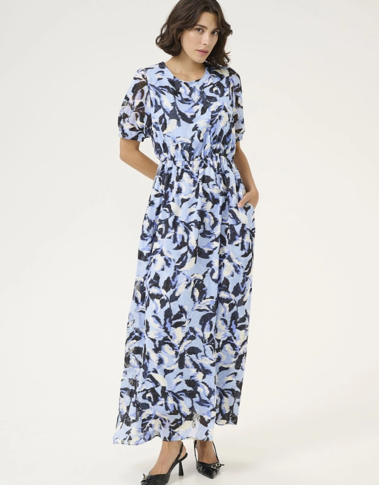 KAelina Floral Print Maxi Dress