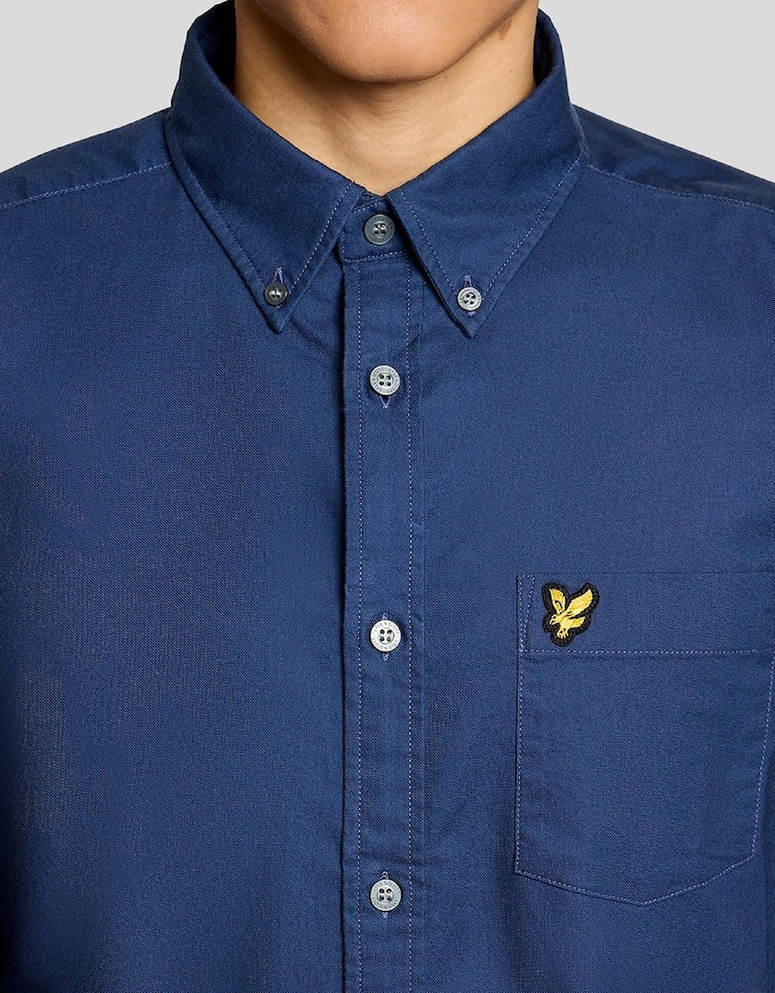 Cotton Button Down Oxford Shirt