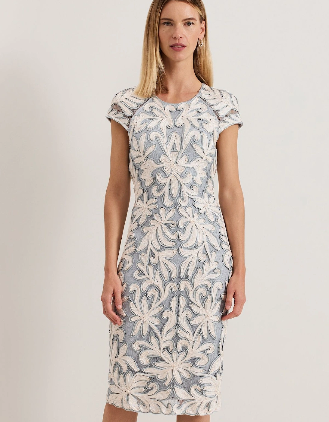 Karima Tapework Midi Dress, 2 of 1