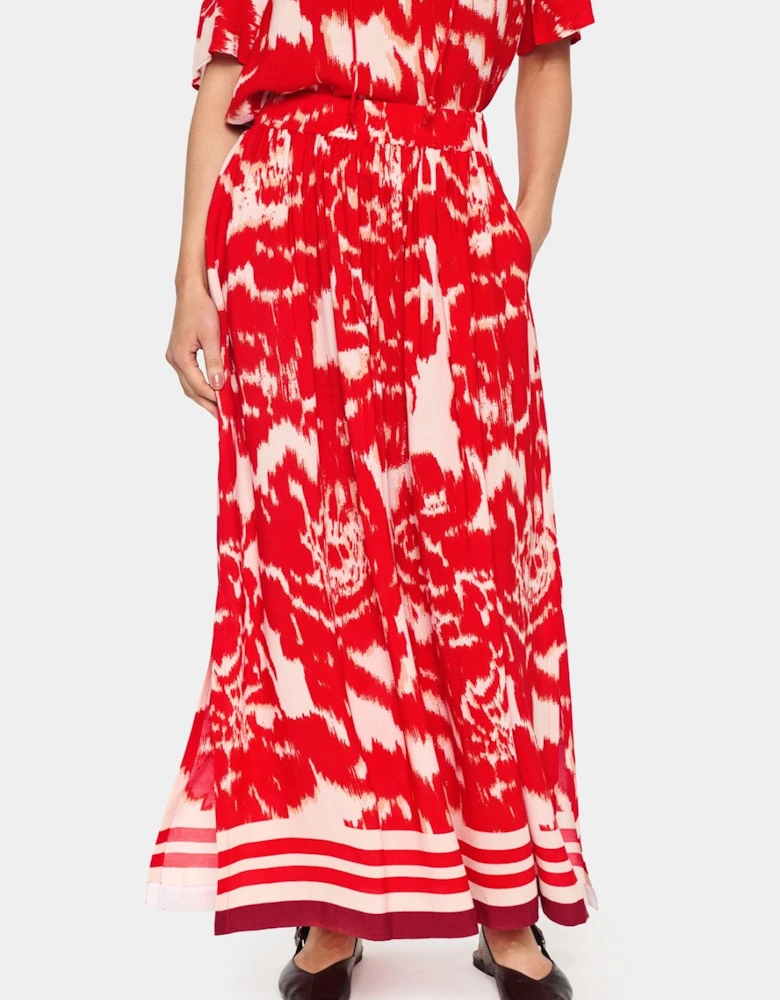 Khloe High Waisted Loose Fit Maxi Skirt