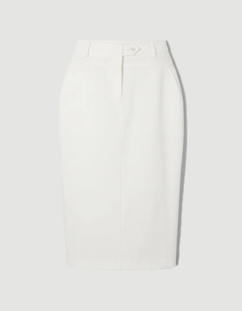 Tailored Tux High Waisted Pencil Skirt
