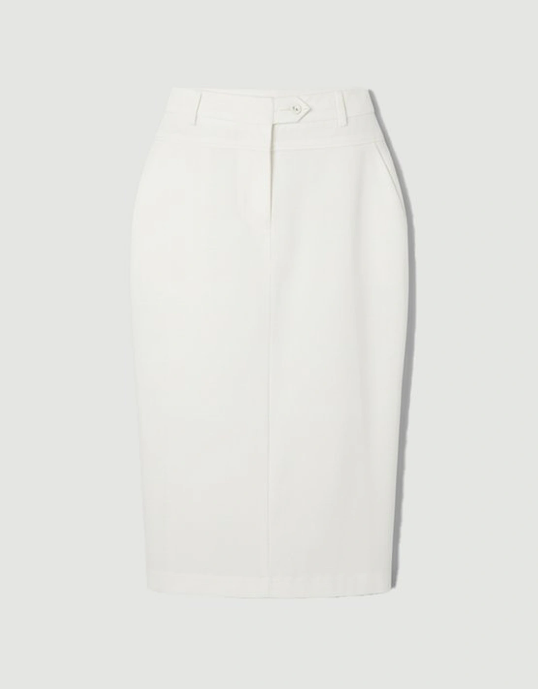 Tailored Tux High Waisted Pencil Skirt