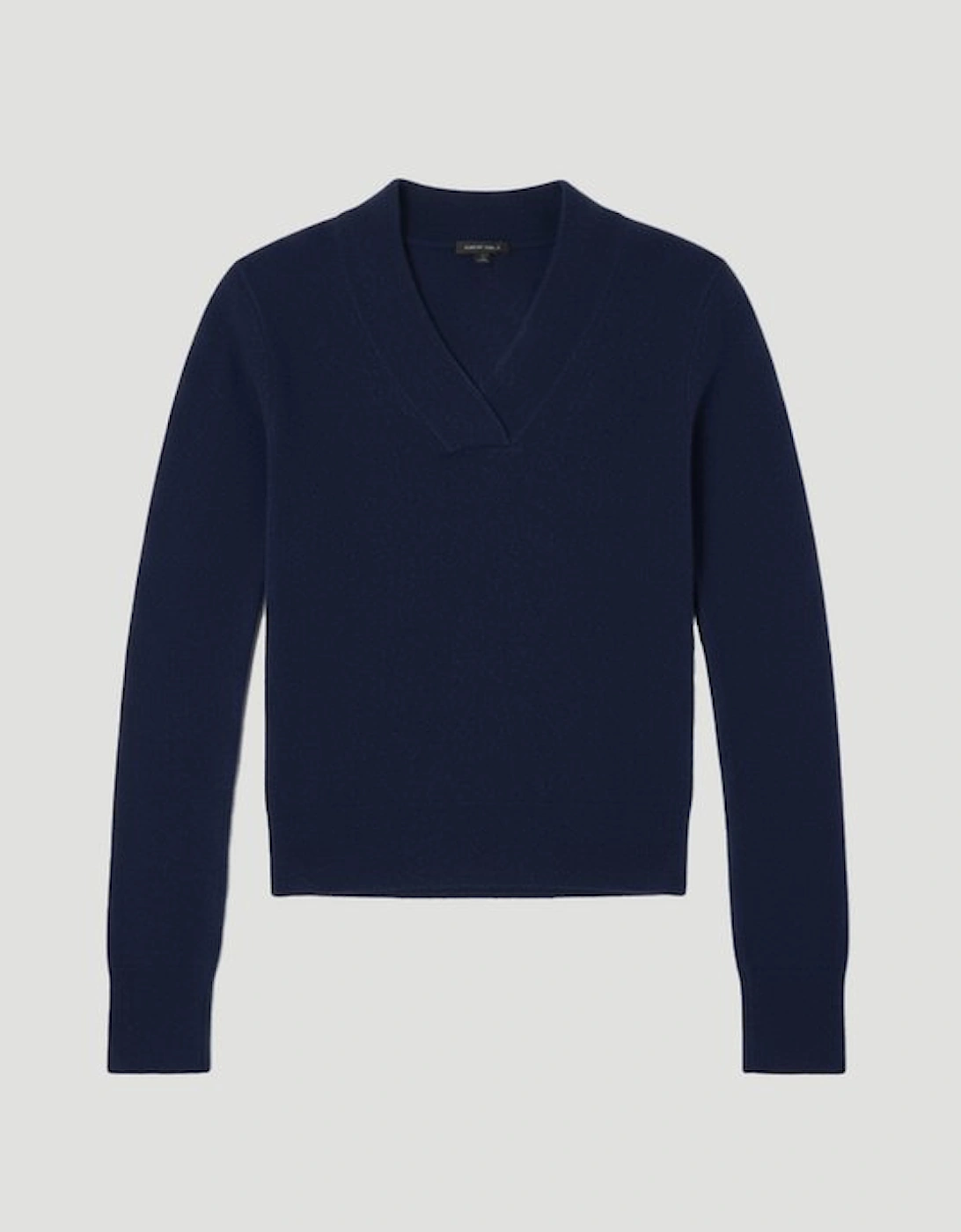 Cashmere V Neck Knitted Jumper