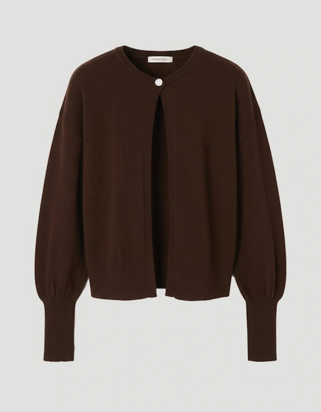 Cashmere Wool Blend Knit Cardigan