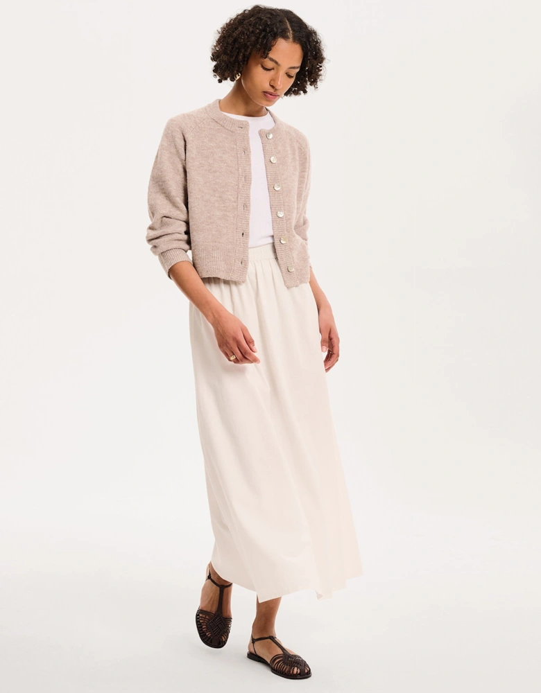 August Cardigan in Oatmeal