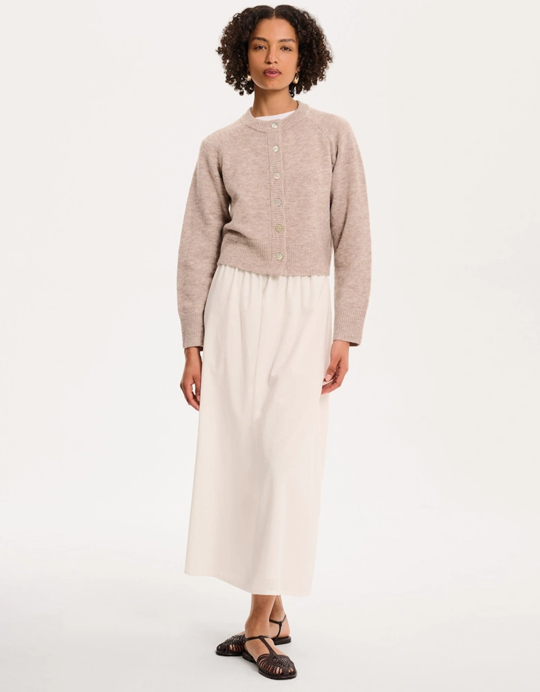 August Cardigan in Oatmeal