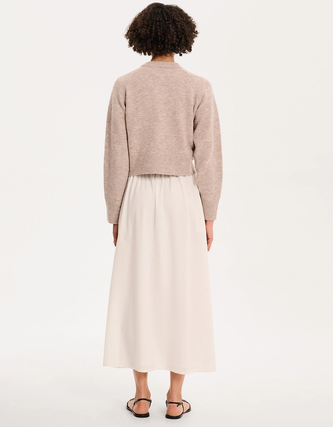 August Cardigan in Oatmeal