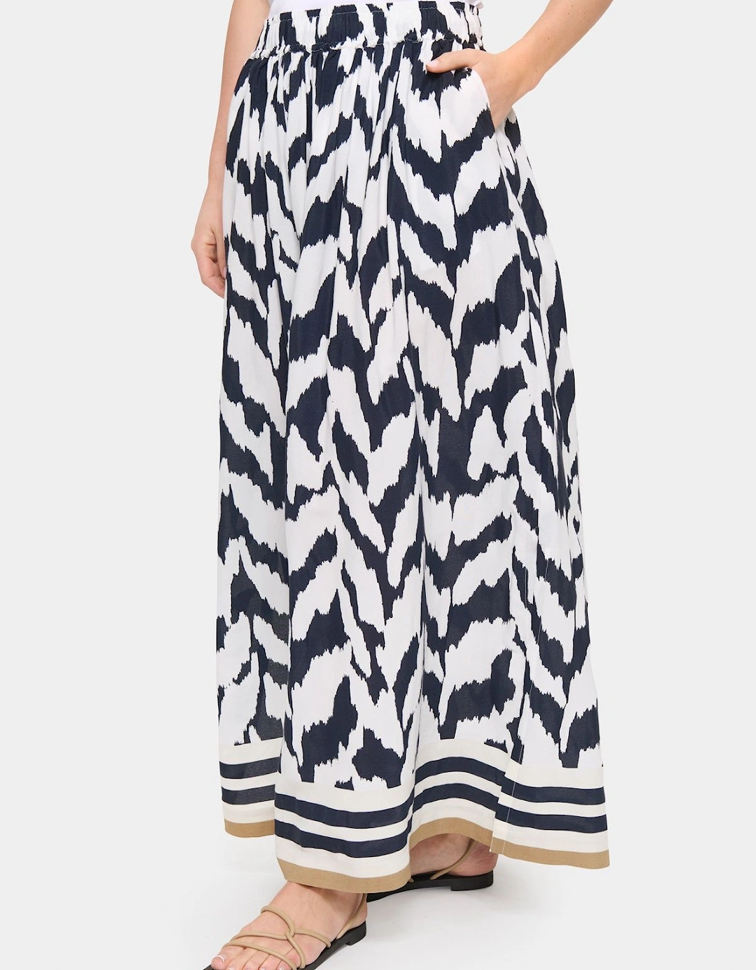 Khloe High Waisted Loose Fit Maxi Skirt, 2 of 1