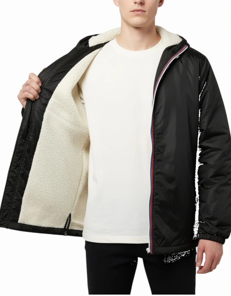 Mens Snowboard Jacket Waterproof Sherpa Showerproof