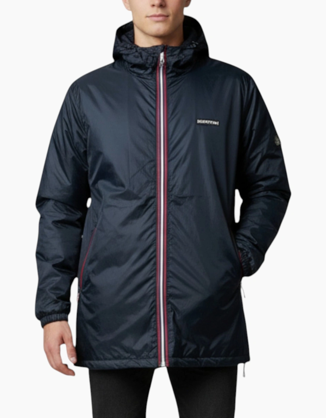 Burton Burton Men's Mens Snowboard Jacket Waterproof Sherpa Showerproof Long Sleeve Full Zip Jacket - Navy