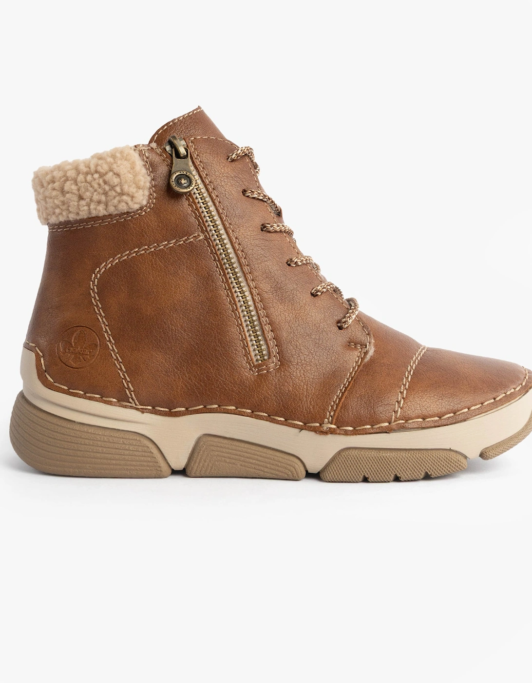 45931-24 Womens Boots Brown, 7 of 6