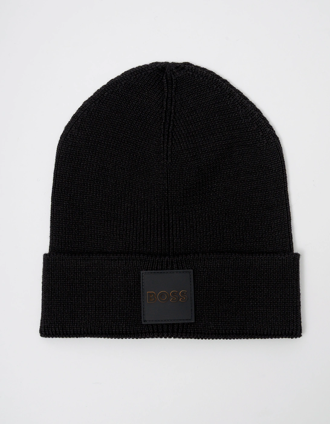 BOSS Orange Foxxy_R Mens Beanie - Black 001, 4 of 3