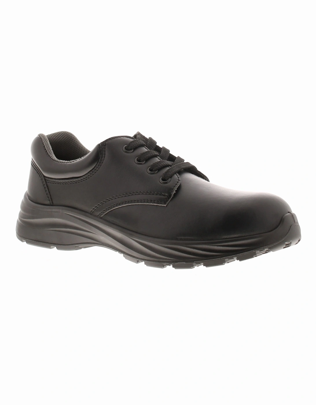 Mens Safety Shoes Steel Toe Cap Macky black UK Size, 6 of 5