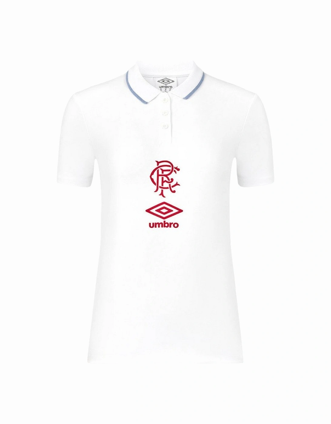 Womens/Ladies Rangers Fc Short-Sleeved Travel Polo Shirt, 3 of 2