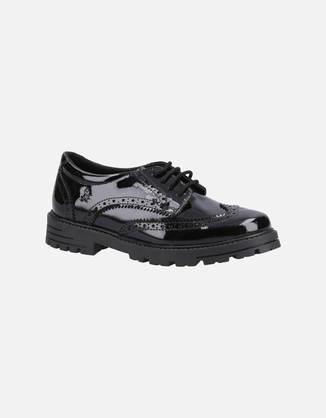 Girls Patent Leather School Shoes, 2 of 1