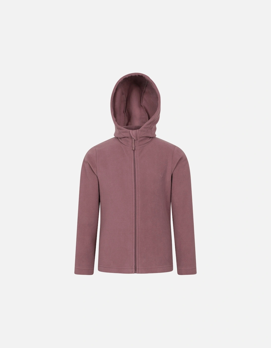 Mountain Warehouse Unisex Purple Childrens/ Camber Full Zip Hoodie - Size: 13 Years Kids