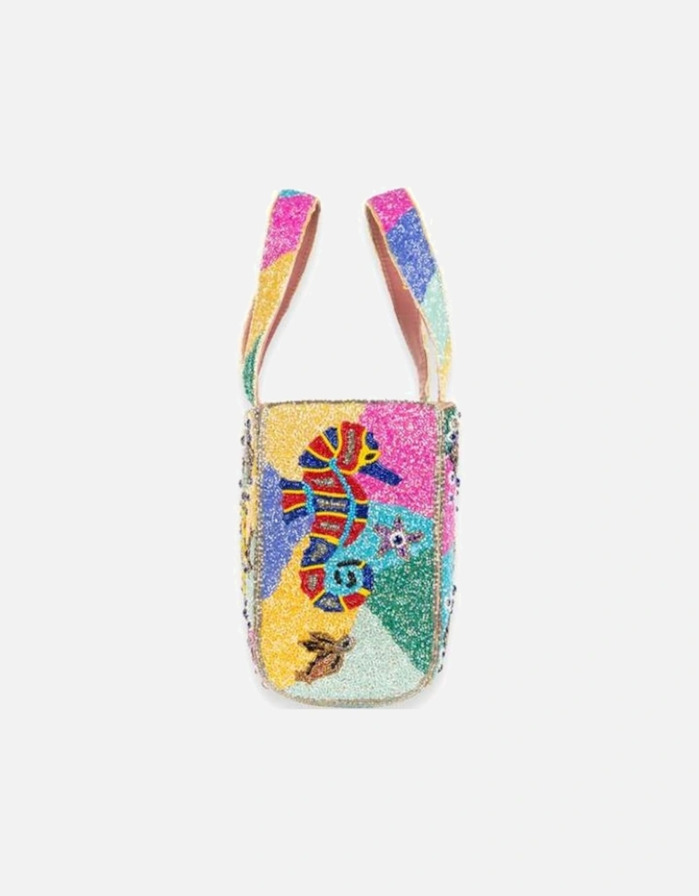 Coral Reef Hand Beaded Bag