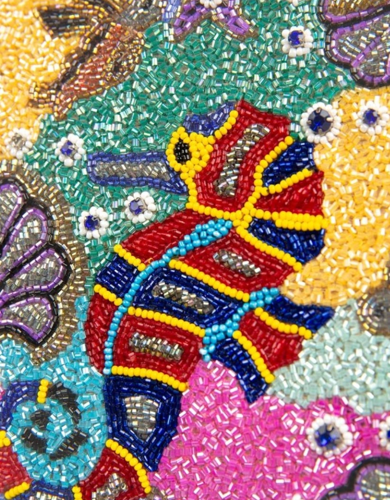 Coral Reef Hand Beaded Bag