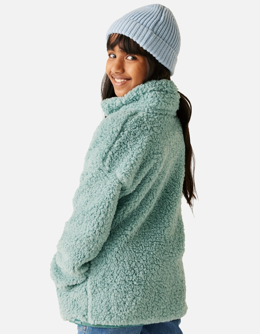 Childrens/Kids Kaliza Half Zip Fleece Top