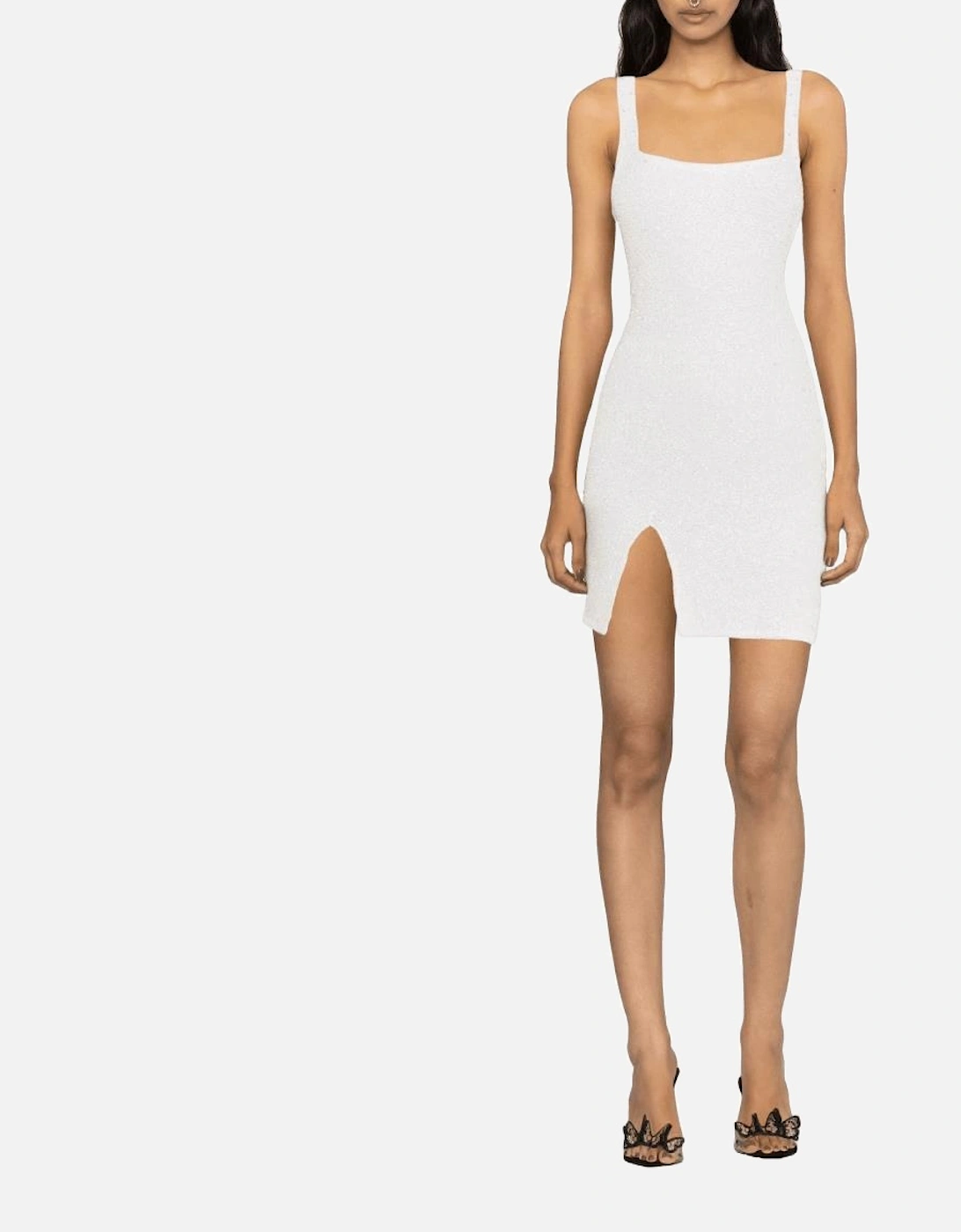 Sofia Hand Beaded Party Dress Multicolour