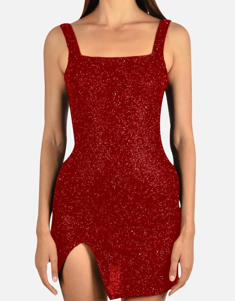 Sofia Hand Beaded Party Dress Multicolour