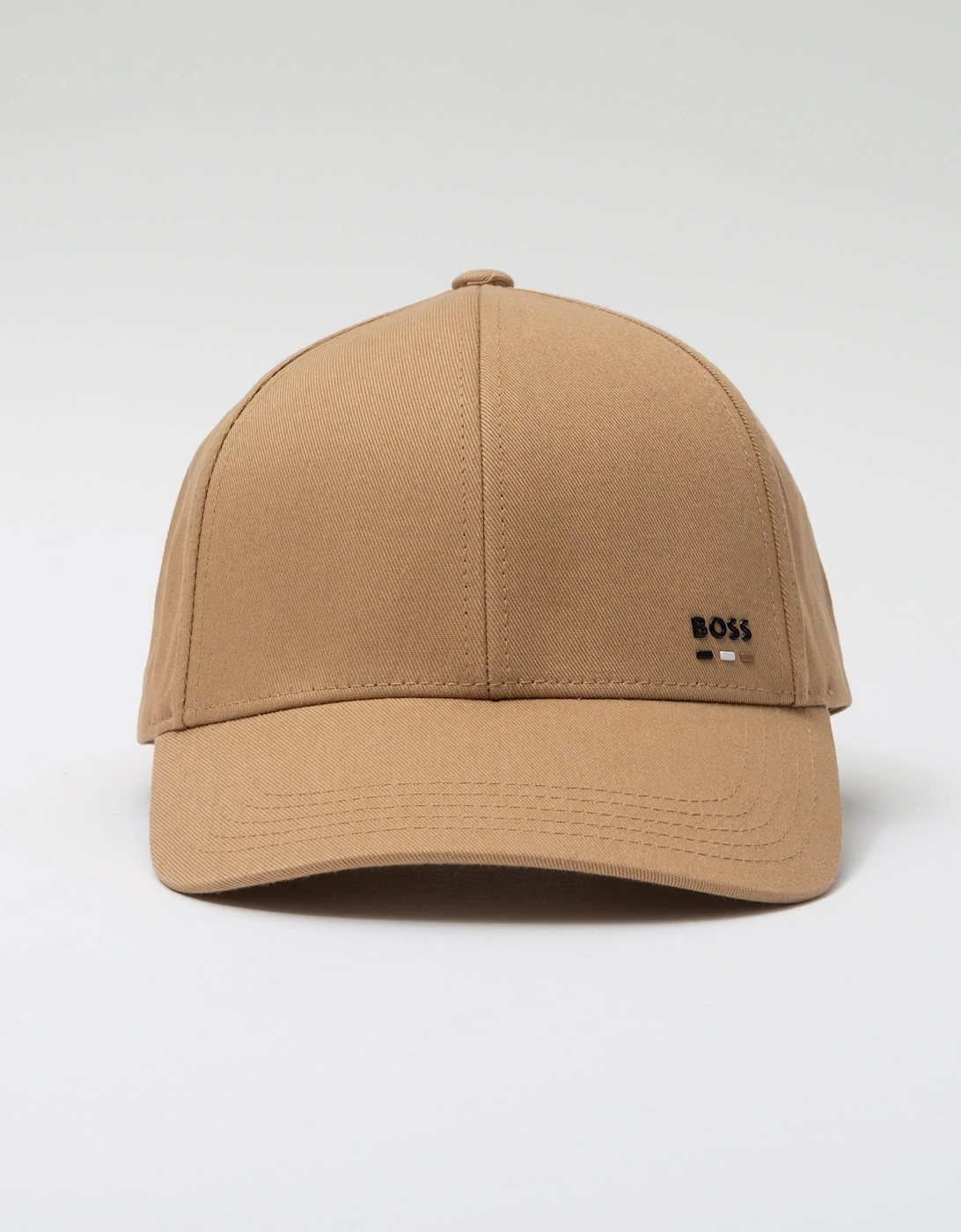 BOSS Orange Zed Stripe Mens Baseball Cap - Medium Beige 260