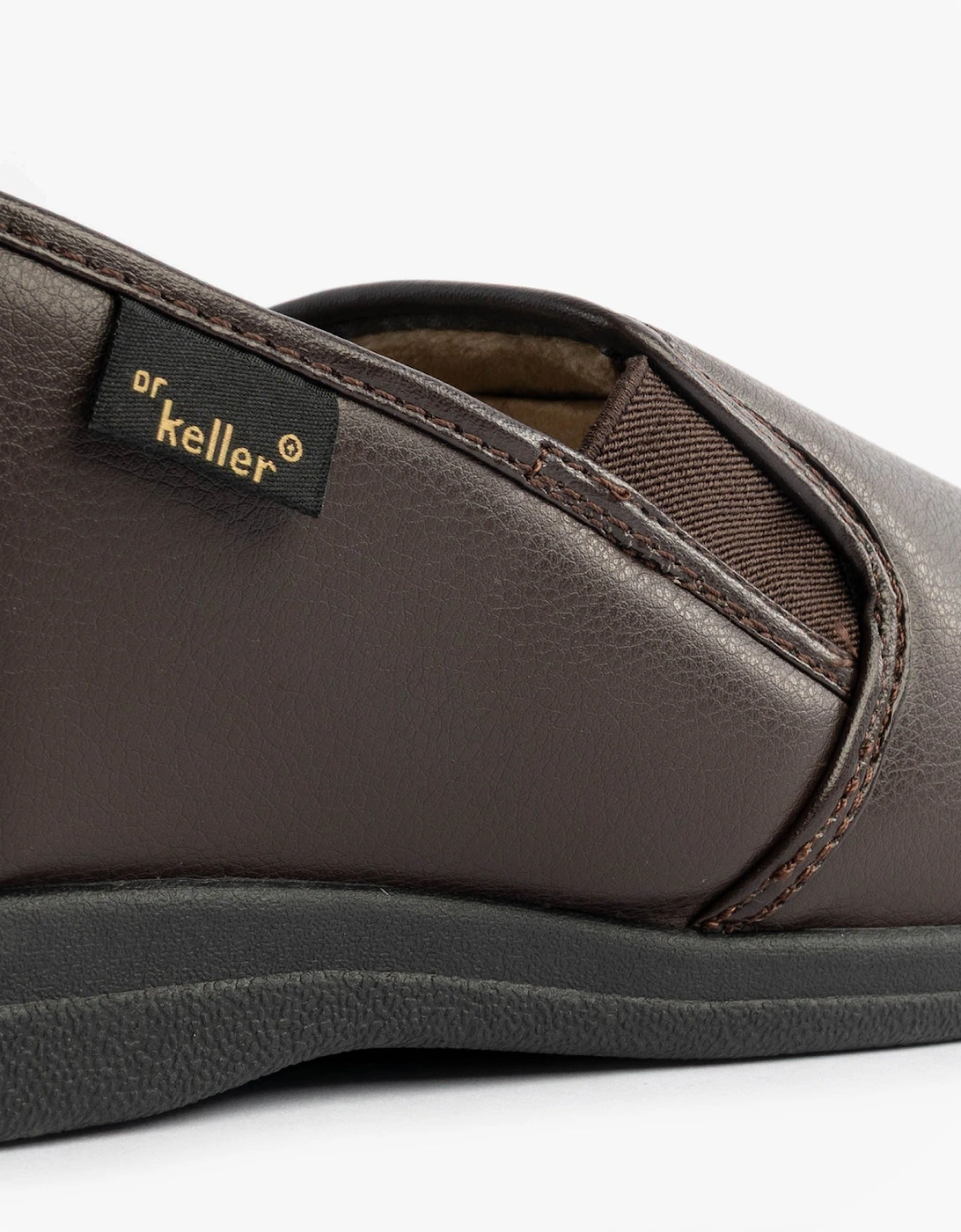 CHRISTOF Mens Slippers Brown