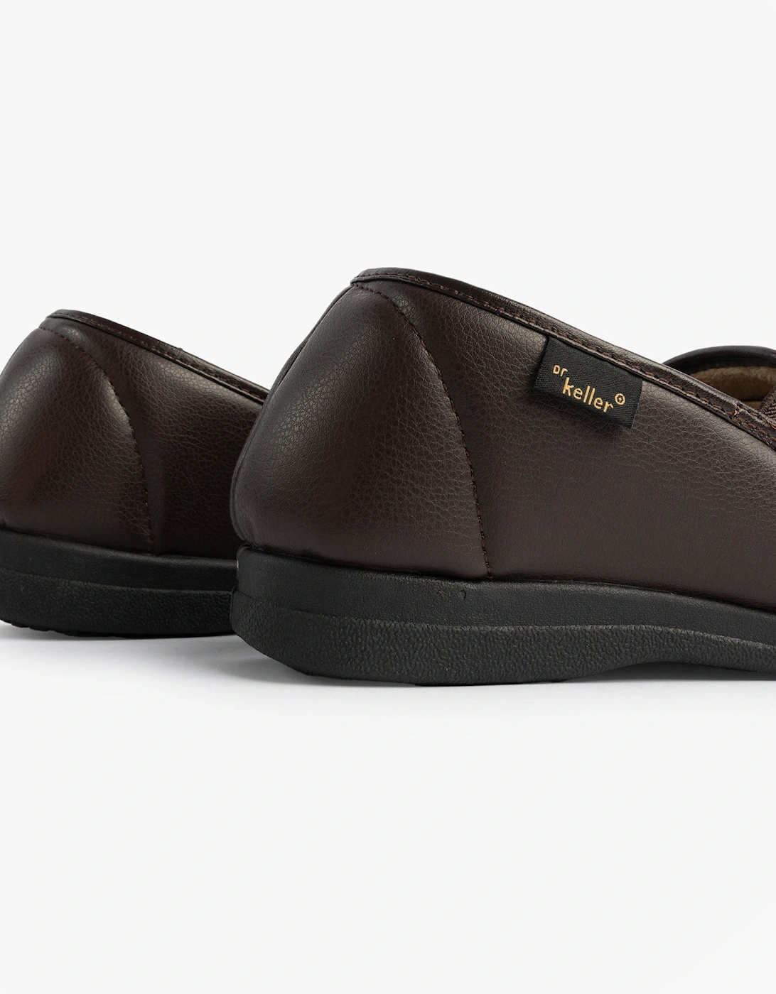 CHRISTOF Mens Slippers Brown
