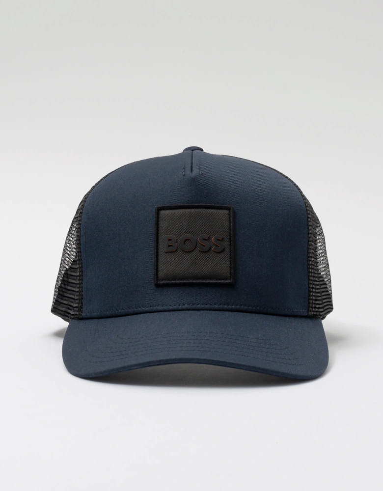 BOSS Orange Elliot Mens Cap 50535622 - Dark Blue 404