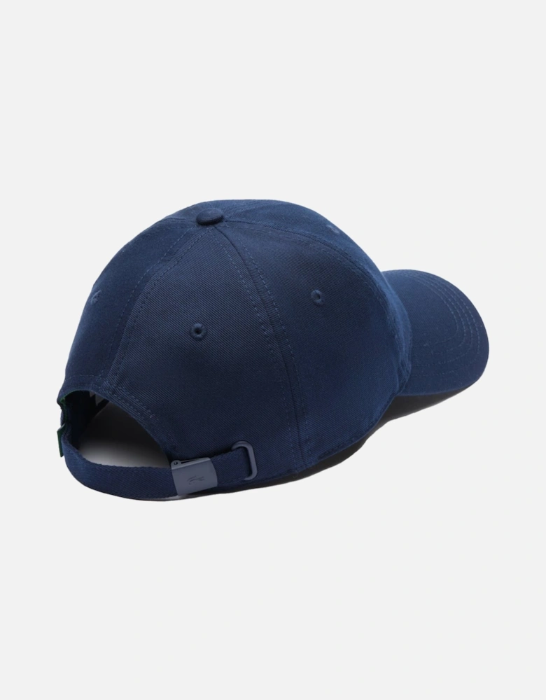 Cotton Twill Centre Logo Baseball Cap Navy