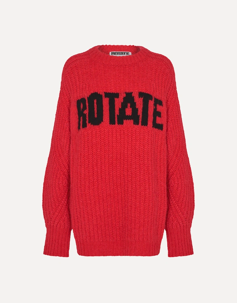 Knitted Logo Sweatshirt