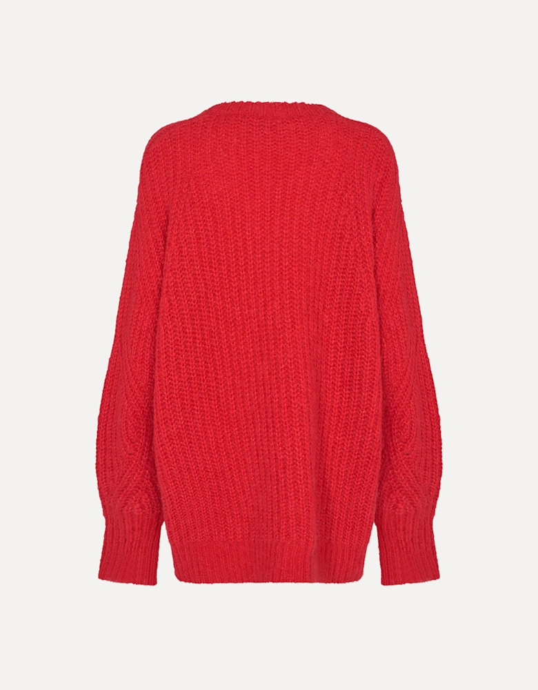 Knitted Logo Sweatshirt