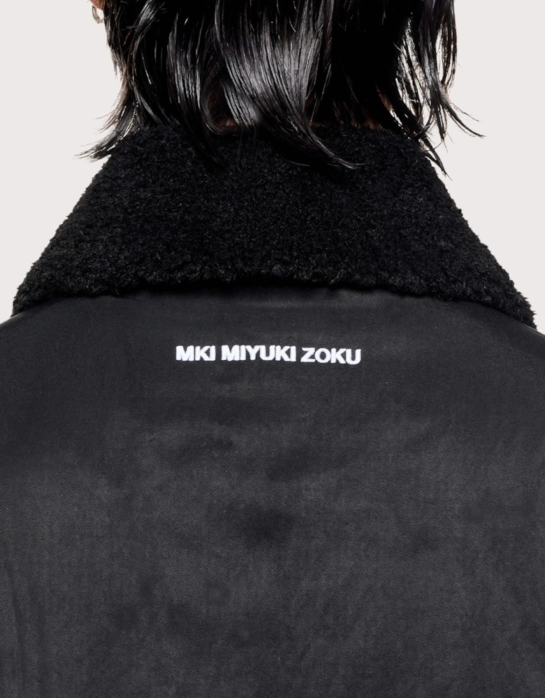 Padded Nylon Box Jacket