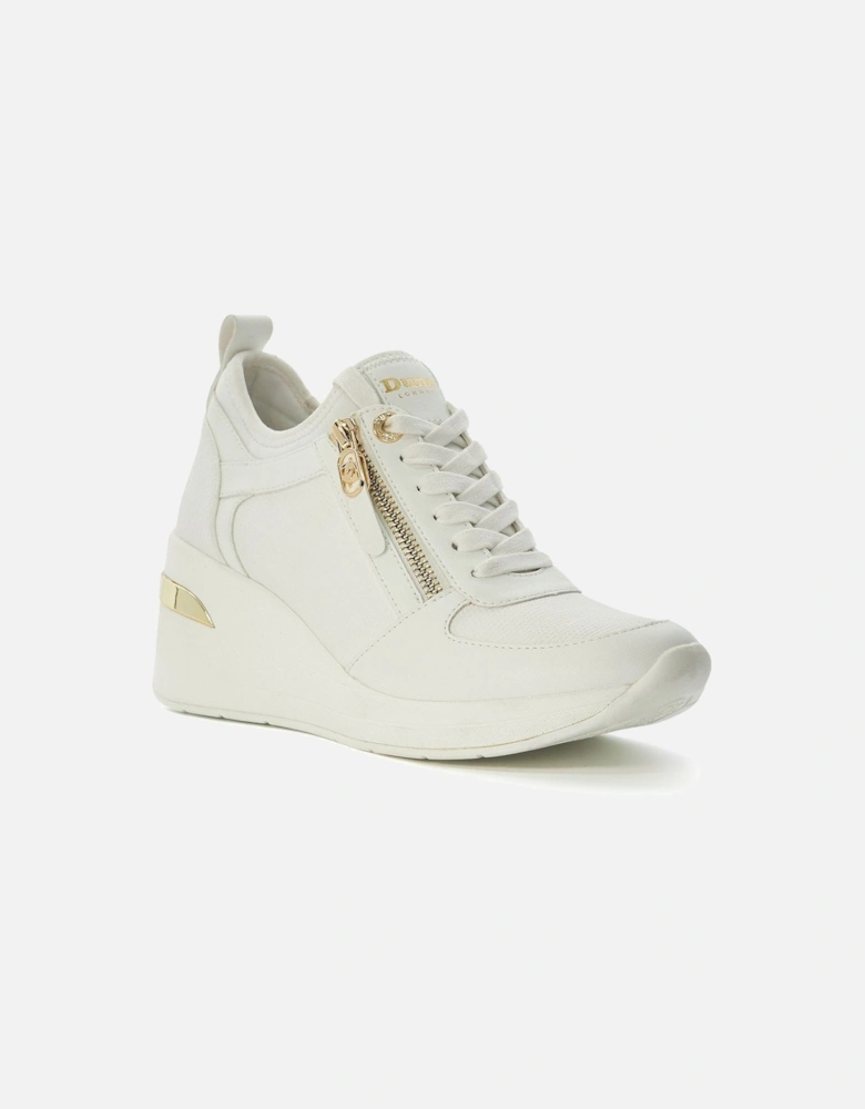 Eilin Wedge Lace Up Trainers