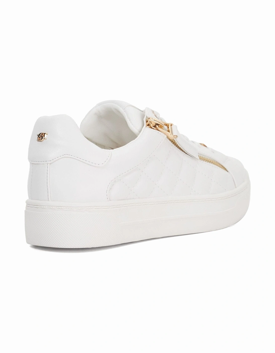 Eisel Quilted Flatform Lace Up Trainers