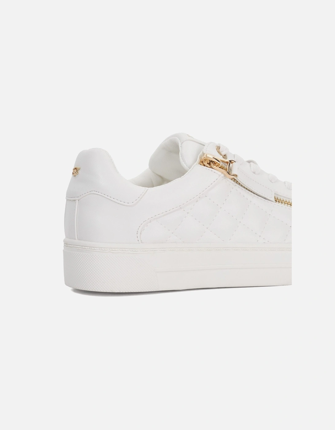 Eisel Quilted Flatform Lace Up Trainers