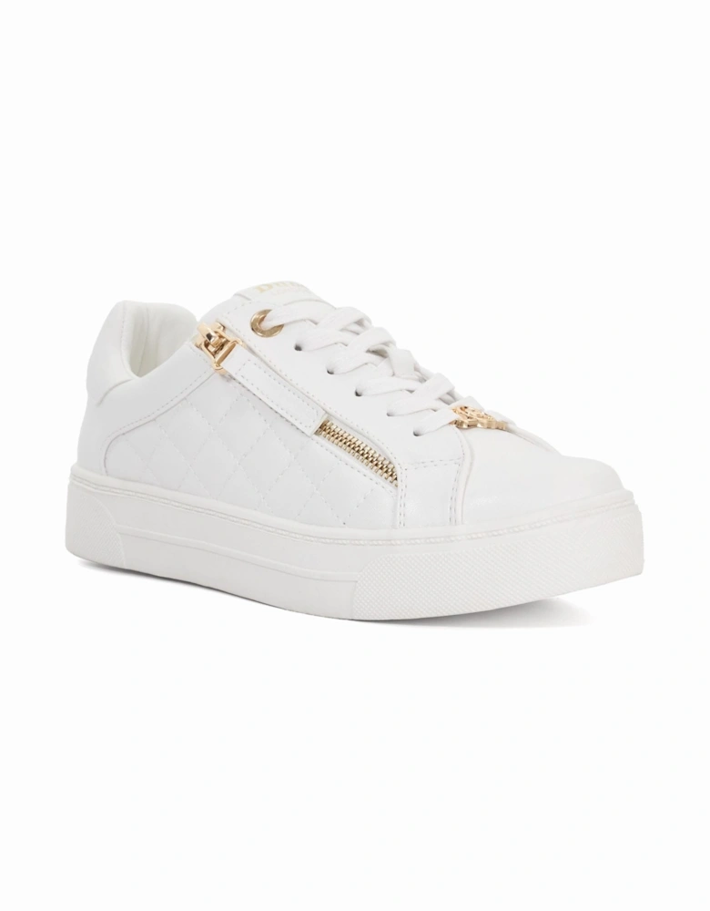 Eisel Quilted Flatform Lace Up Trainers