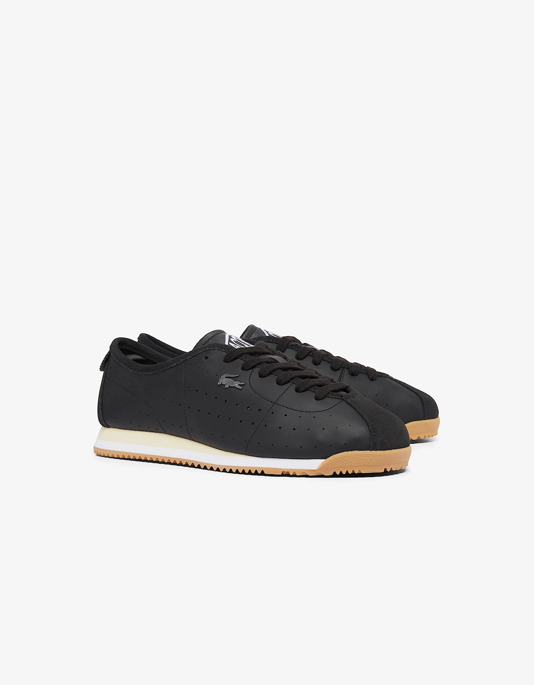 Mens Club-Low Leather Trainers