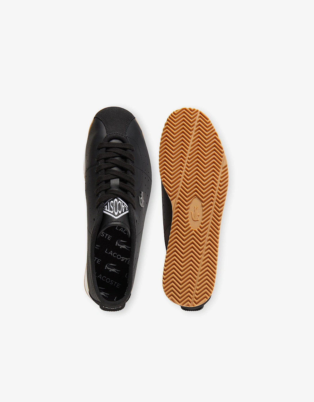Mens Club-Low Leather Trainers