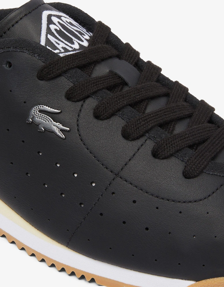 Mens Club-Low Leather Trainers