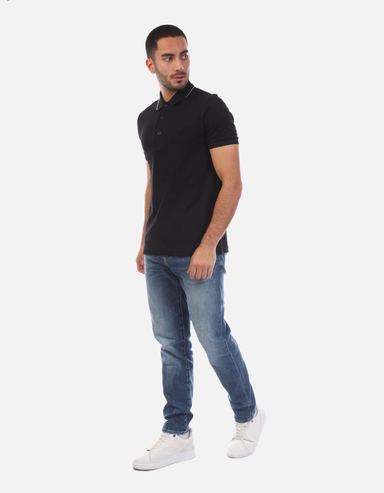 Paule 4 Slim Fit Polo Shirt with Tonal Logo