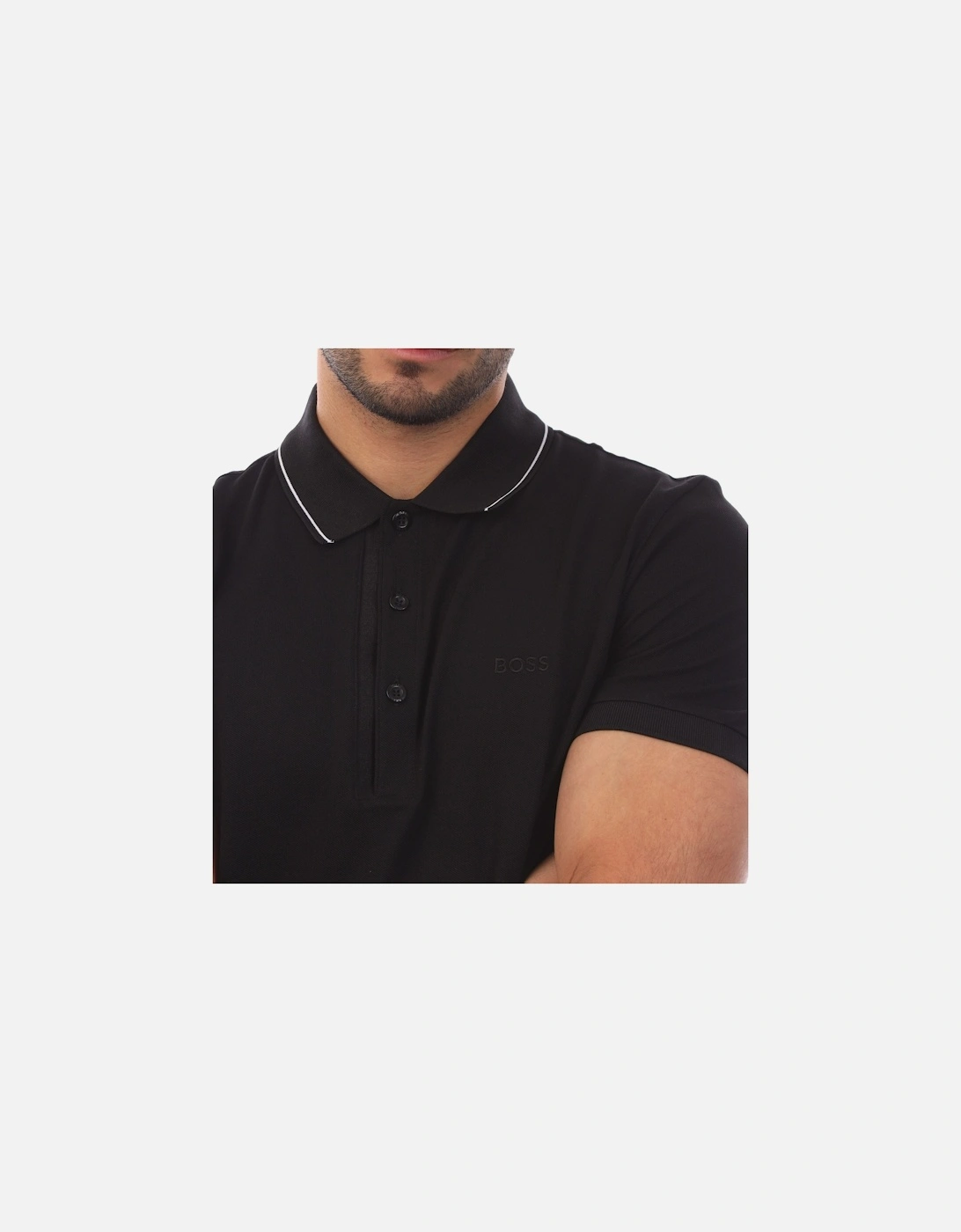 Paule 4 Slim Fit Polo Shirt with Tonal Logo