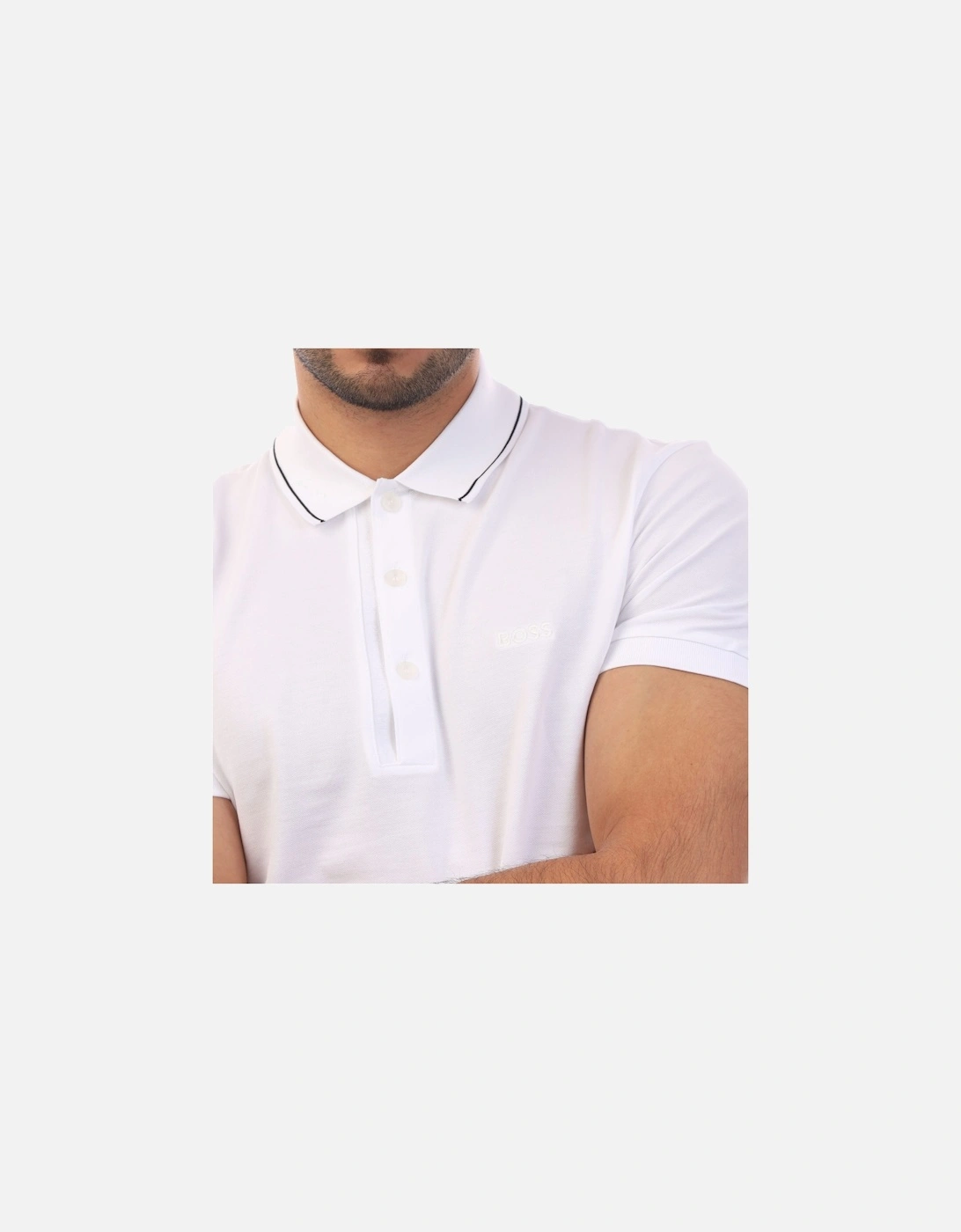 Paule 4 Slim Fit Polo Shirt with Tonal Logo